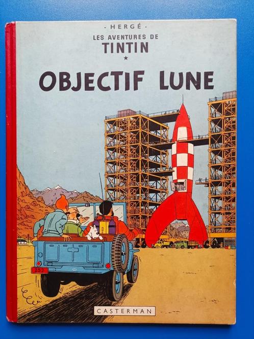 Tintin/Kuifje: objectif lune EO/1e druk, Boeken, Stripverhalen, Verzenden