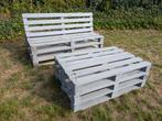 Banc et table en palette, Jardin & Terrasse, Palissades, Enlèvement, Comme neuf