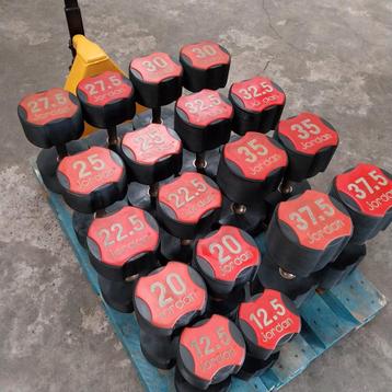 Jordan urethane hex dumbells set 12.5 kilo tot 37.5 kilo  beschikbaar voor biedingen