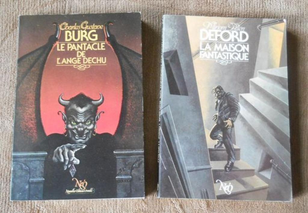 2 livres (littérature fantastique) de la collection "Néo", Livres, Fantastique, Utilisé, Enlèvement