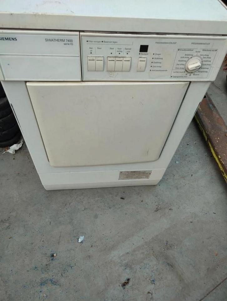 Siemens condensatie droogkast export, Electroménager, Sèche-linge, Utilisé, À condensation, Chargeur frontal, 10 kg ou plus, 85 à 90 cm