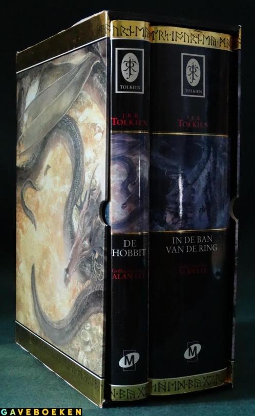 Luxe Cassette Box Hobbit En Lord Of The Rings - Tolkien, Livres, Fantastique, Utilisé, Enlèvement ou Envoi
