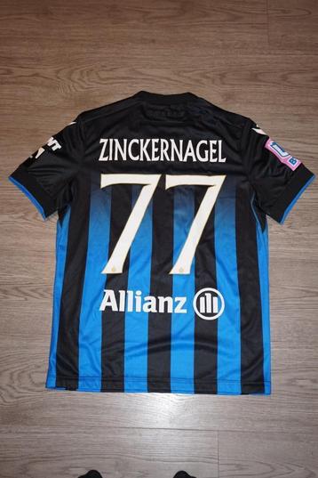 voetbalshirt club brugge Philip Zinckernagel met pro league beschikbaar voor biedingen