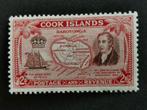 Cook Islands 1949 - landkaart van Rarotonga en Williams *, Ophalen of Verzenden, Postfris