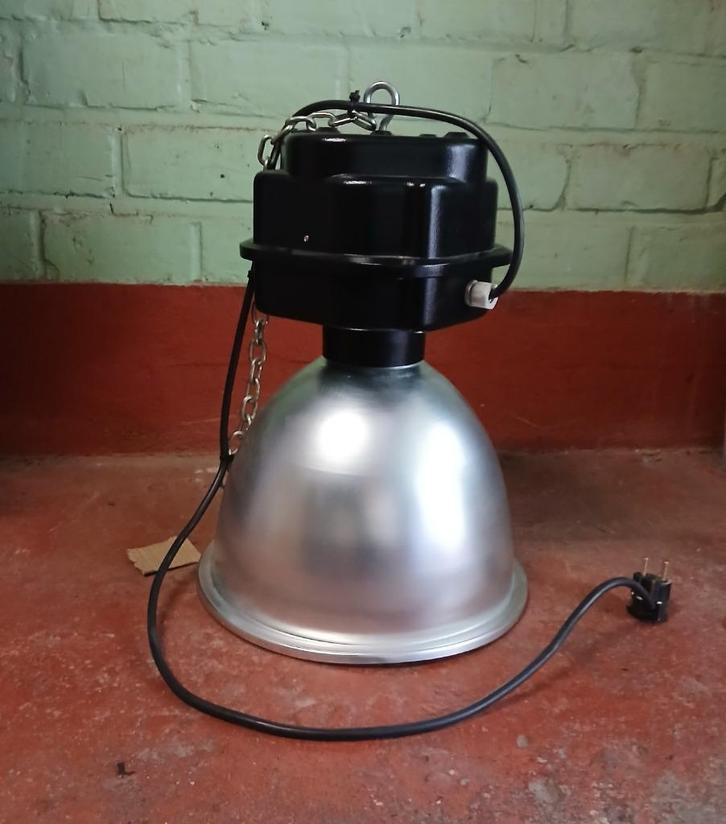 Coole Industriële lamp / hanglamp, Huis en Inrichting, Lampen | Hanglampen, Zo goed als nieuw, 50 tot 75 cm, Metaal, Ophalen