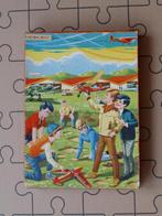 Oude vintage Pin-Kwin houten jig saw puzzle, Verzamelen, Ophalen of Verzenden, Overige typen