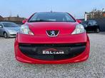 Peugeot 107 1.0i *12 mois de garantie* (bj 2007, automaat), Auto's, Peugeot, Automaat, 4 zetels, Stof, Zwart