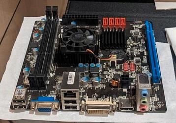 Moederbord+processor * mini itx * gebruikt. beschikbaar voor biedingen