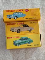 Lot nr. 28 _ Dinky Atlas (Opel Kapitan _ Mercedes _ Simca 9), Ophalen of Verzenden, Zo goed als nieuw, Auto, Dinky Toys