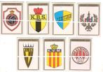 Panini/Football 1973 - 74/Emblèmes/7 autocollants, Collections, Articles de Sport & Football, Comme neuf, Affiche, Image ou Autocollant