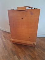 Chevalet intégré à une boîte de transport de peintre, Tales, Enlèvement, Utilisé, Chevalet
