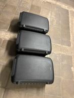 Reiskoffers 3 stuks samsonite zwart, Moins de 35 cm, Enlèvement, Noir, Neuf