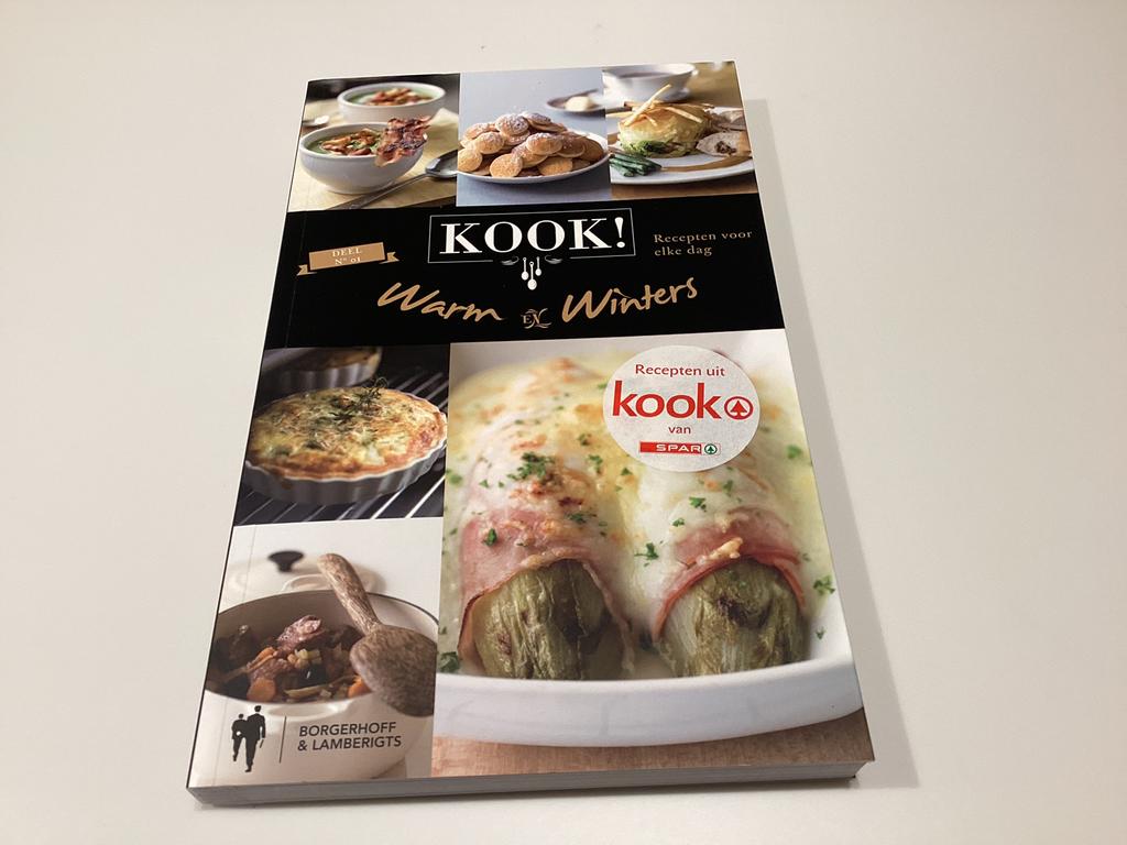 Kookboek KOOK , Warm en Winters ,kan ook opgestuurd worden., Livres, Livres de cuisine, Neuf, Enlèvement