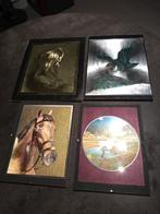 Plusieurs cadres sous verre impression métallique, Maison & Meubles, Enlèvement ou Envoi