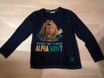 Nieuwe T-shirt lange mouwen Secret Life of Pets maat 116-122, Garçon ou Fille, Enlèvement, Chemise ou À manches longues, Neuf