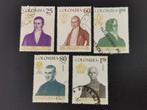 Colombia 1967 - bekende Colombianen, Postzegels en Munten, Postzegels | Amerika, Ophalen of Verzenden, Zuid-Amerika, Gestempeld