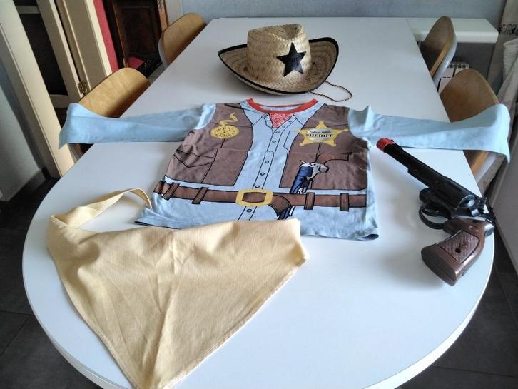 Sheriff kostuumset voor kinderen - T. 5-6 jaar, Kinderen en Baby's, Carnavalskleding en Verkleedspullen, Gebruikt, Jongen of Meisje