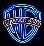 Warner Bross WB film reclame neon gameroom USA mancave neons, Ophalen of Verzenden, Nieuw, Lichtbak of (neon) lamp