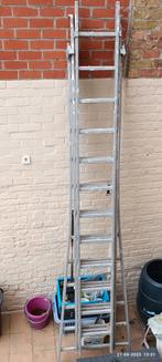 3 delige ladder 12 sporten, Doe-het-zelf en Bouw, Ladders en Trappen, Ophalen, Gebruikt, Ladder