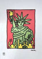 Prachtige Lithografie + certificaat • Keith Haring # /150, Antiquités & Art, Art | Lithographies & Sérigraphies, Enlèvement ou Envoi