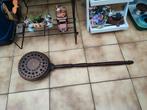 Koperen antieke bedverwarmer, Ophalen of Verzenden