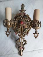 Decoratieve oude franse wandverlichting / applique, Ophalen of Verzenden