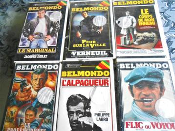 Belmondo : cassettes vidéos
