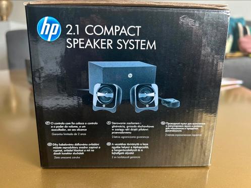 HP 2.1 Compact Speaker System, Computers en Software, Pc speakers, Ophalen of Verzenden