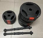 Halterschijven gripper kunststof (25 kg), Ophalen, Zo goed als nieuw, Halterschijven