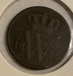 Netherlands 1 cent 1826B, Timbres & Monnaies, Monnaies | Pays-Bas, 1 centime, Enlèvement ou Envoi