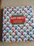boek art deco quilt - patchwork, Hobby en Vrije tijd, Ophalen of Verzenden, Zo goed als nieuw, Overige typen