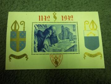 België – 1942 - Blok 20A – Orval - MNH –In uitmuntende staat beschikbaar voor biedingen