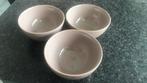 3 beige soepkommen voor 1e, Enlèvement ou Envoi