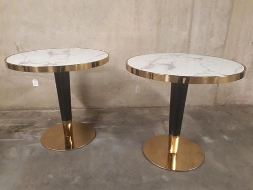 Manolia Design - Marmer Blad - Super Trendy - Top Set !!!, Huis en Inrichting, Tafels | Bijzettafels, Zo goed als nieuw, Ophalen