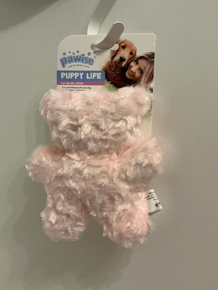 Pawise:Puppy speeltje beer, Dieren en Toebehoren, Hondenspeelgoed, Nieuw, Knuffels, Ophalen of Verzenden