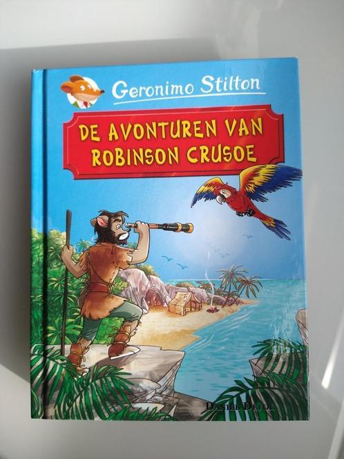 Geronimo Stilton - De avonturen van Robinson Crusoe, Livres, Aventure & Action, Comme neuf, Enlèvement