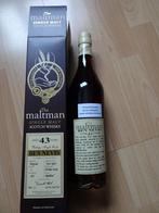 Single Malt Whisky "Maltman" Ben Nevis 43 year old!, Enlèvement, Neuf, Pleine
