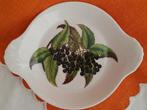 Porcelaine de Paris, 'Les Fruits sauvages' ravier ∅16, Antiquités & Art, Antiquités | Porcelaine, Enlèvement