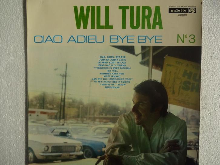 Will Tura - No 3 Ciao Adieu Bye Bye (1966), Cd's en Dvd's, Vinyl | Nederlandstalig, Ophalen of Verzenden
