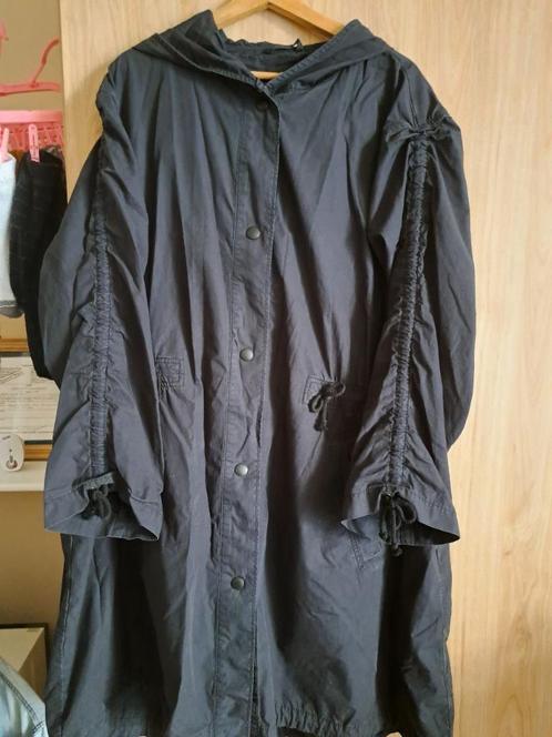 Katoenen parka van C&A in oversized fit, Kleding | Dames, Grote Maten, Zo goed als nieuw, Jas of Mantel, Zwart, Ophalen of Verzenden