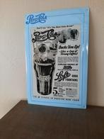 Panneau d'affichage en métal Pepsi-Cola, Enlèvement ou Envoi, Comme neuf, Panneau publicitaire