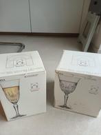 verres Bormioli Rocco en cristal : 4 flutes à champagne et 4, Enlèvement ou Envoi