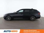 BMW 5 Serie 520 520d M Sport (bj 2023, automaat), Auto's, BMW, Automaat, Achterwielaandrijving, Zwart, Leder