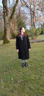 2 lange bontjassen, Ophalen, Autre, Zwart, Maat 46/48 (XL) of groter