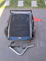 Thule Chariot Cross 2 double, Fietsen en Brommers, Ophalen, Gebruikt, Opvouwbaar, 20 tot 40 kg
