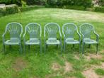 5 chaises de jardin comme neuves -, Ophalen, Zo goed als nieuw, Kunststof, Stapelbaar