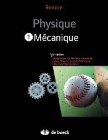 Physique I - Mécanique (manuel + solutionnaire numérique): T