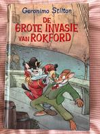 De grote invasie van Rokford - Geronimo Stilton, Ophalen of Verzenden, Zo goed als nieuw