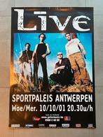 Poster Live in Sportpaleis Antwerpen 2001, Ophalen of Verzenden, Zo goed als nieuw