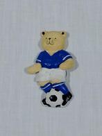 Voetbalbeertje Blauw-Wit, Verzamelen, Sportartikelen en Voetbal, Ophalen of Verzenden, Gebruikt, Beeldje of Poppetje